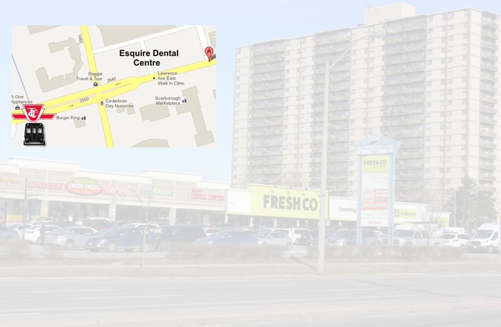 Esquire Dental Centre, 2650 Lawrence Ave, East, Toronto  